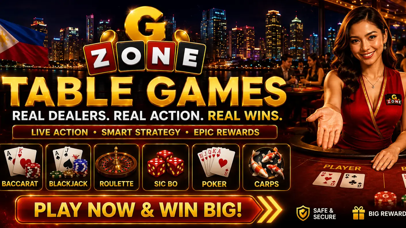Best Table Games to Play at Gzone | A Comprehensive Guide