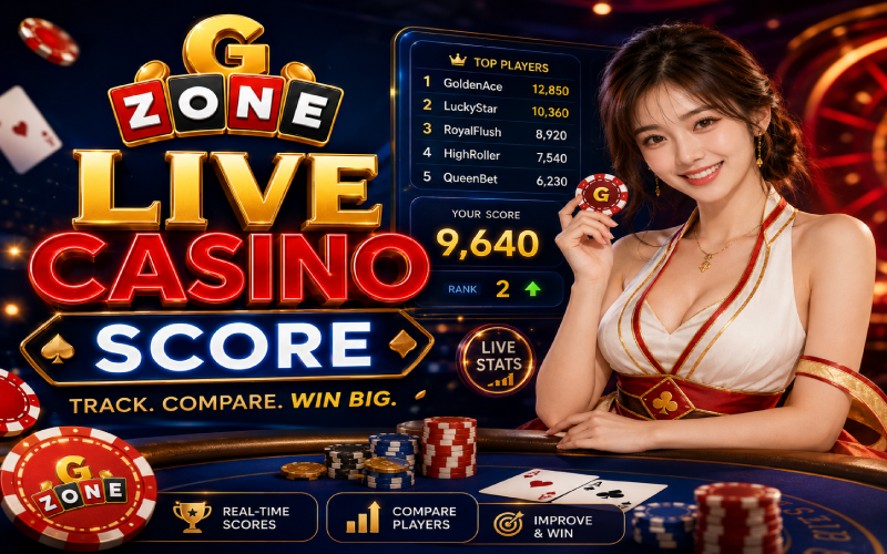 live casino score